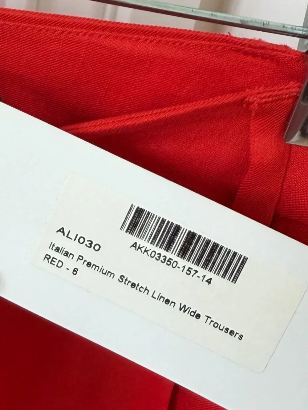 NWT Karen Millen Italian Premium Stretch Linen Blazer and Trousers - Picture 9 of 11
